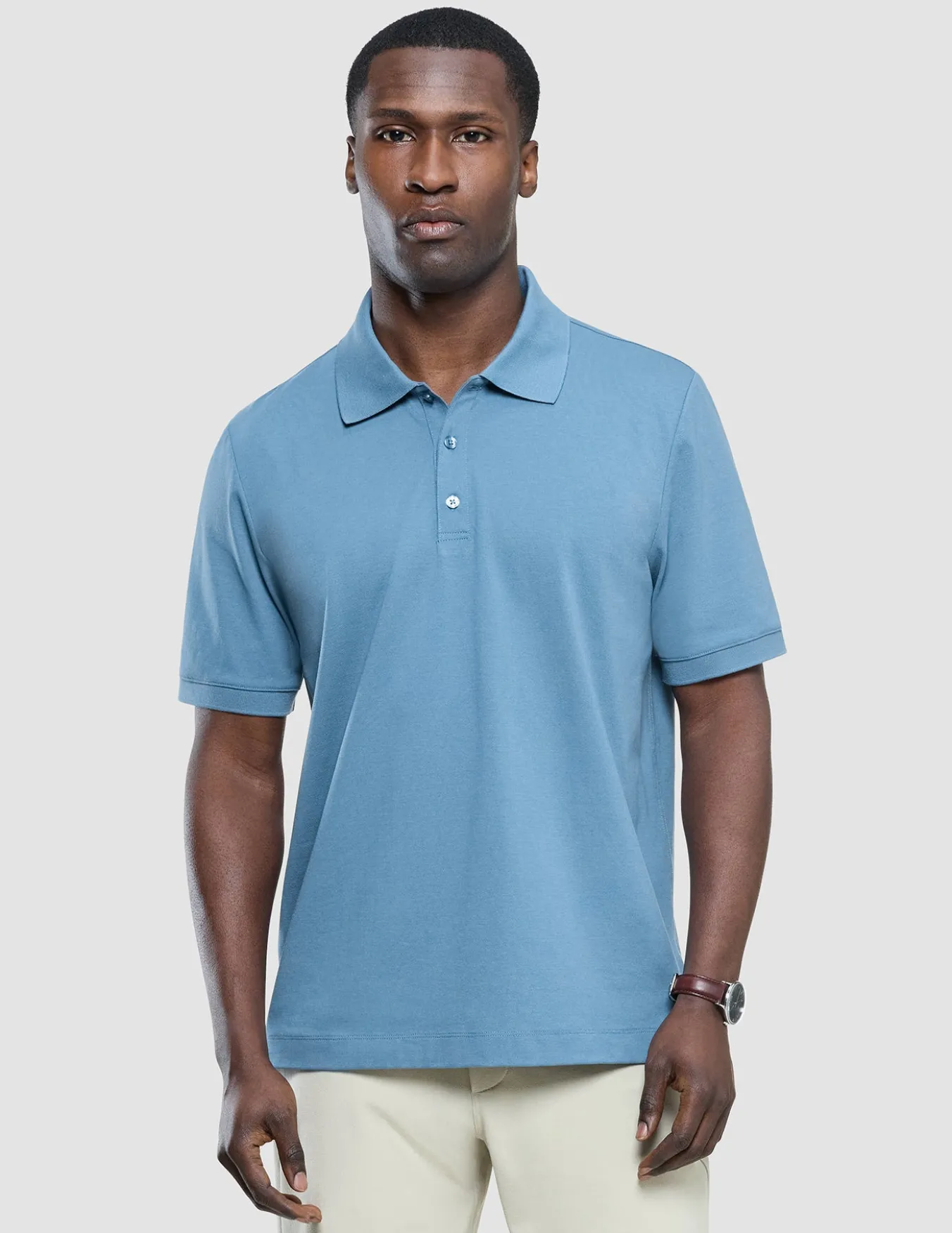 Active Polo Blue Tide