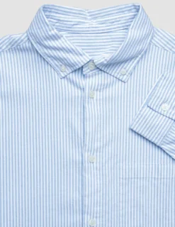 All-Day Oxford Shirt Light Blue Stripes