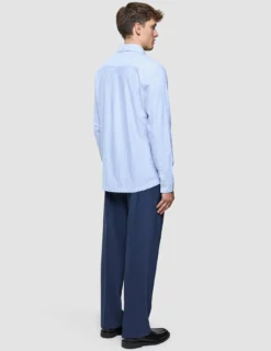 All-Day Oxford Shirt Light Blue Stripes