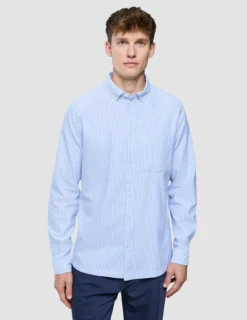 All-Day Oxford Shirt Light Blue Stripes