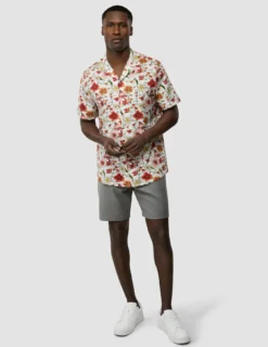 Bowling Short Sleeve Shirt Botanical