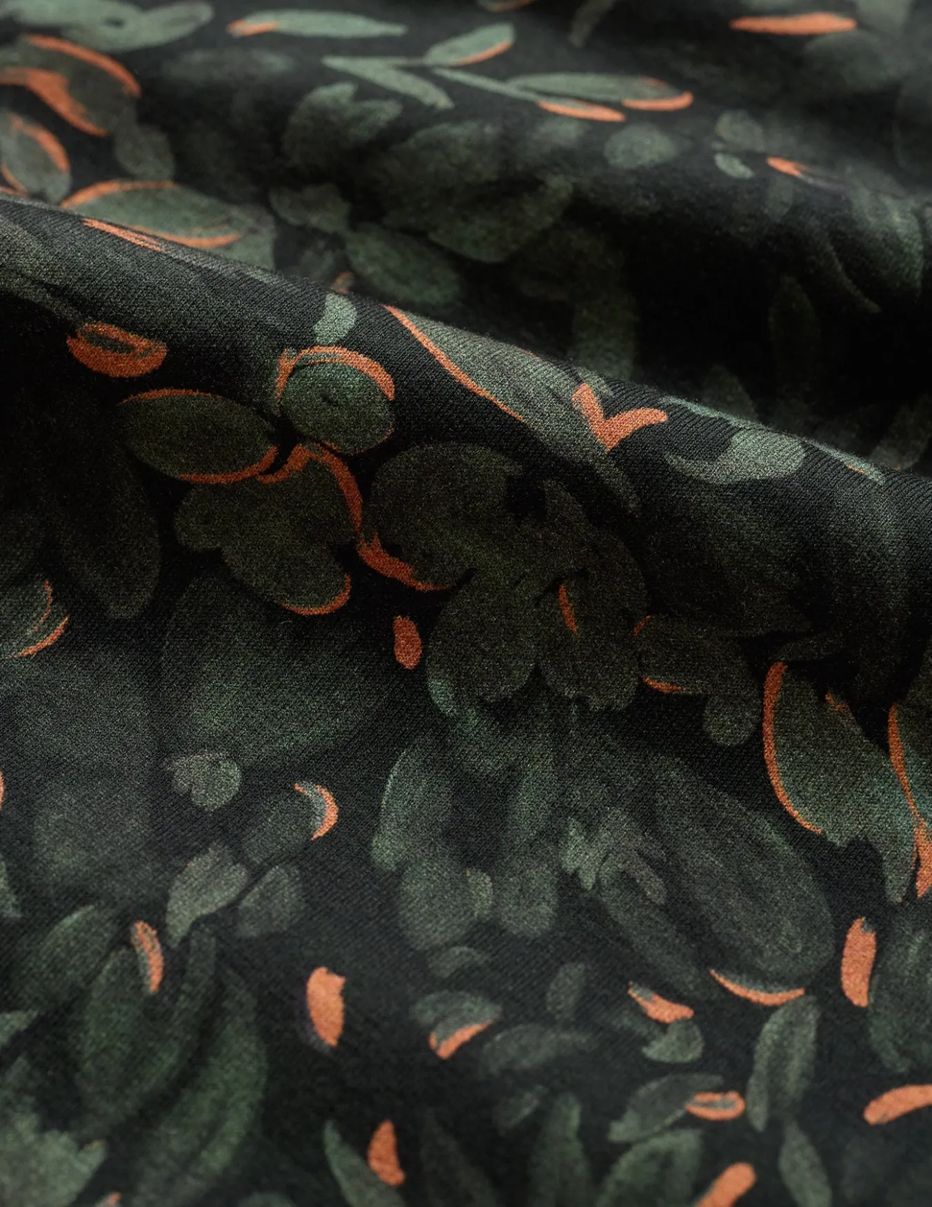 Bowling Short Sleeve Shirt Forest Night