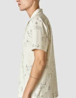 Bowling Short Sleeve Shirt Mojave