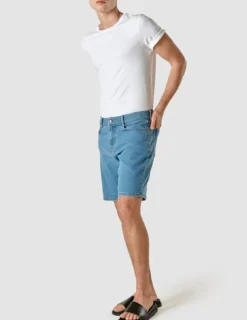 Classic Denim Shorts Light Blue