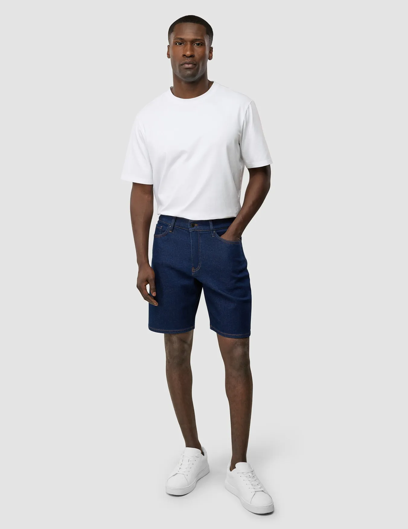 Classic Denim Shorts Midnight Blue