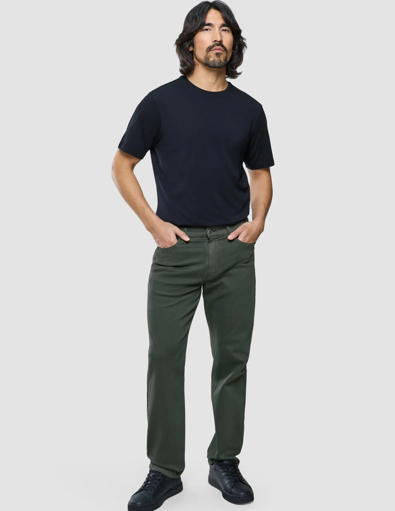 Classic 5-Pocket Pants Regular Green