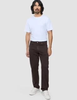 Classic 5-Pocket Pants Regular Dark Brown