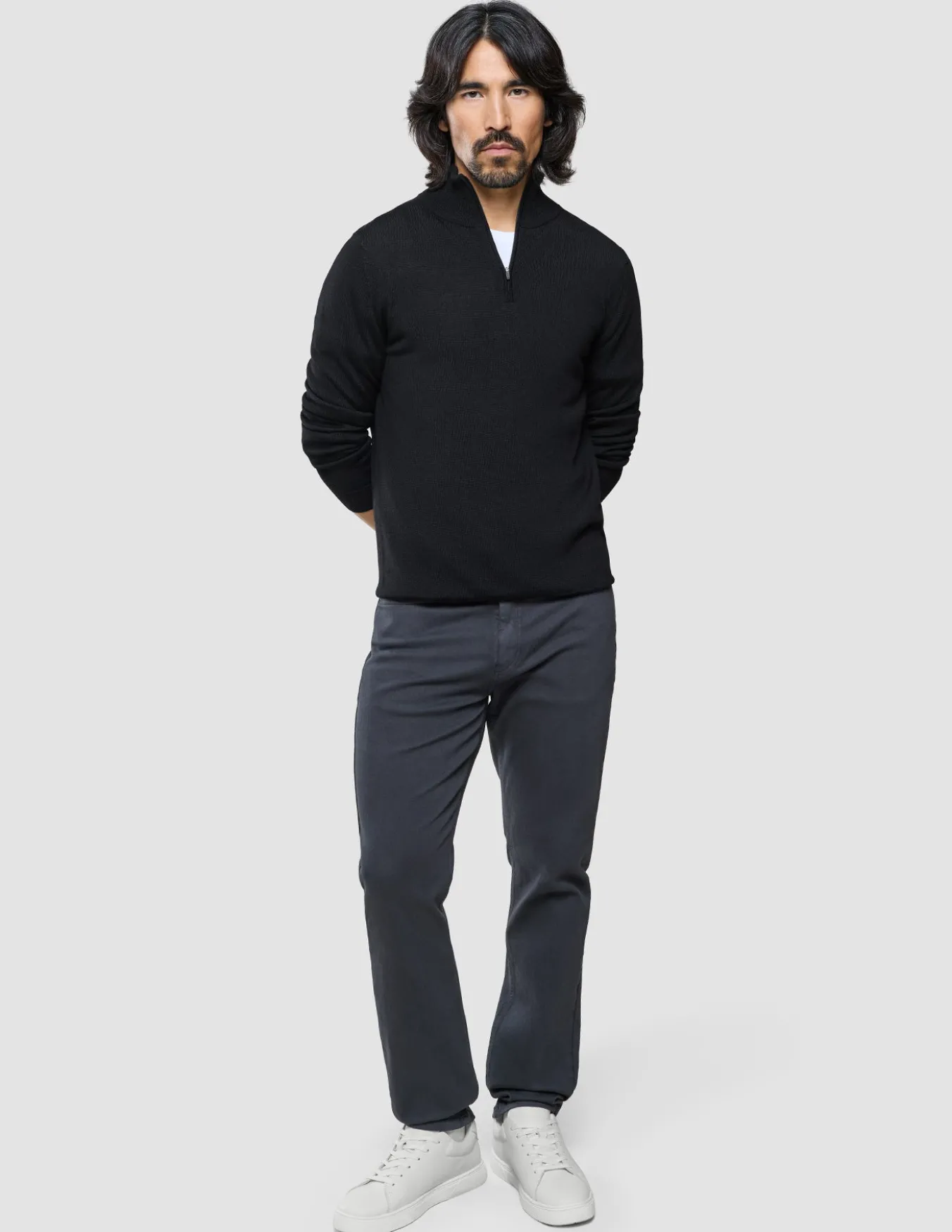 Classic 5-Pocket Pants Slim Dark Grey
