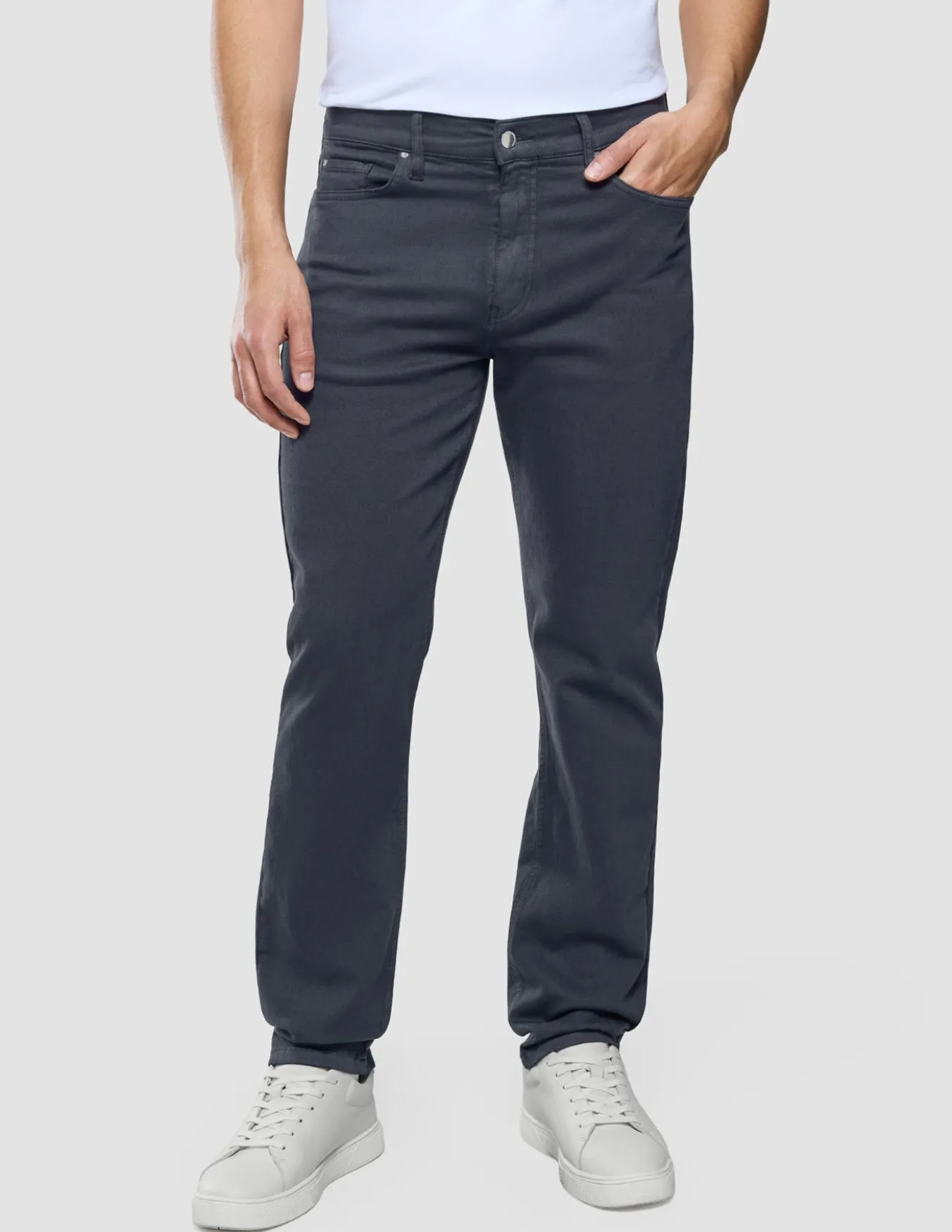 Classic 5-Pocket Pants Slim Dark Grey