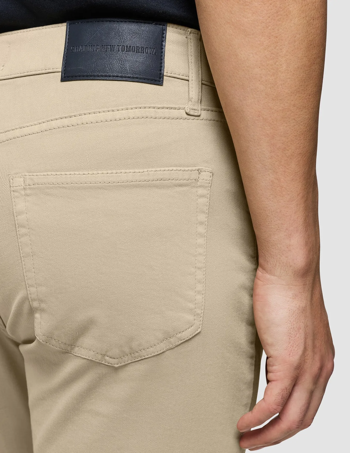 Classic 5-Pocket Pants Slim Safari