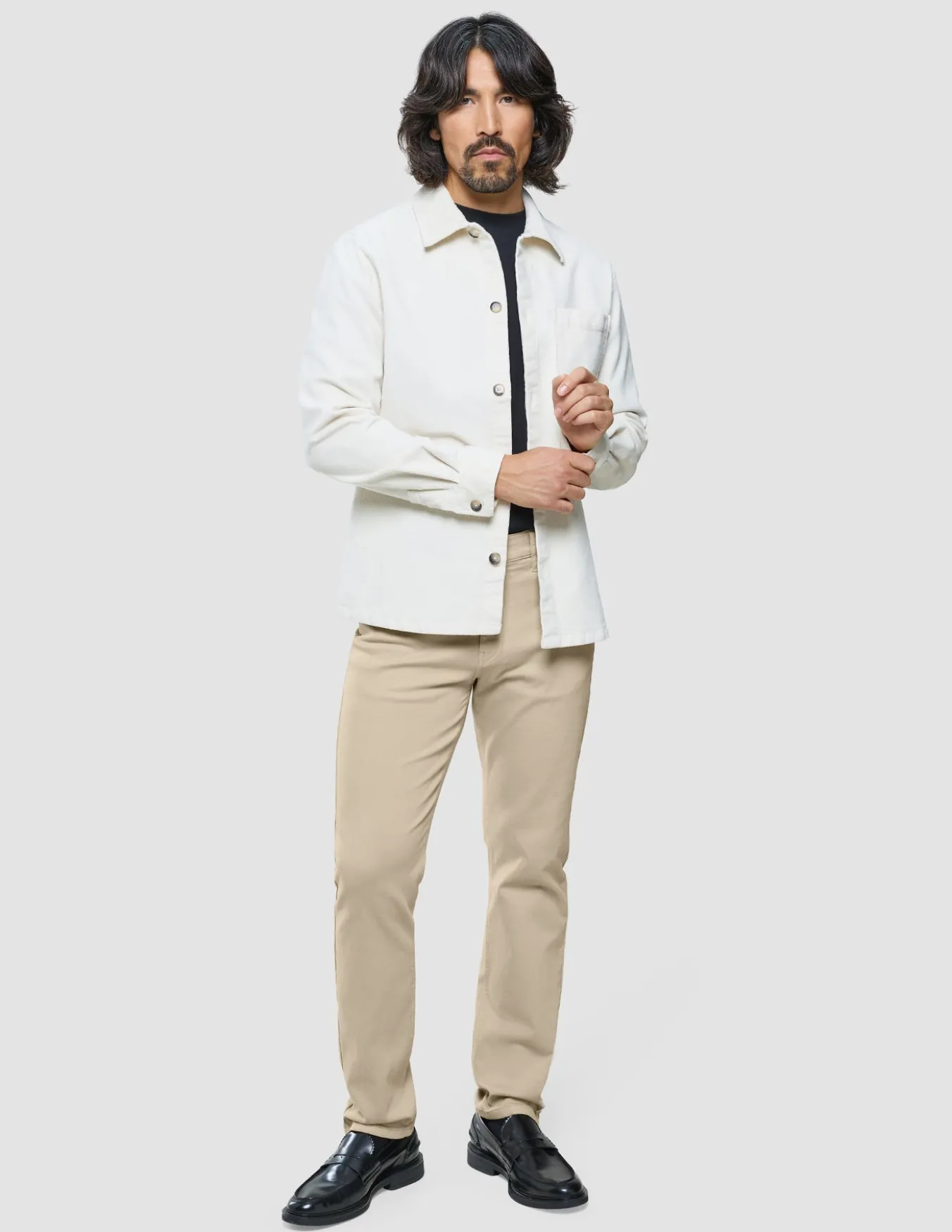 Classic 5-Pocket Pants Slim Safari
