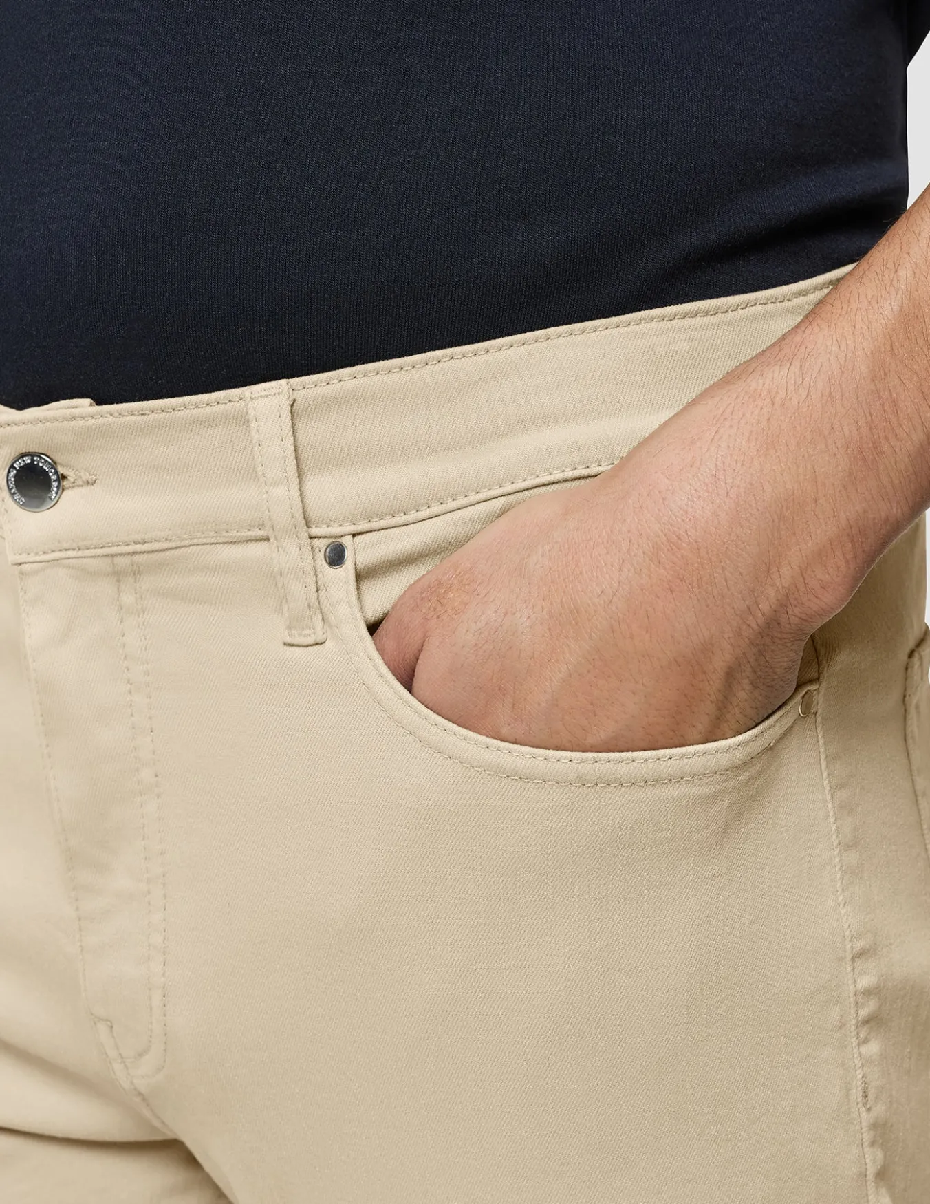 Classic 5-Pocket Pants Slim Safari