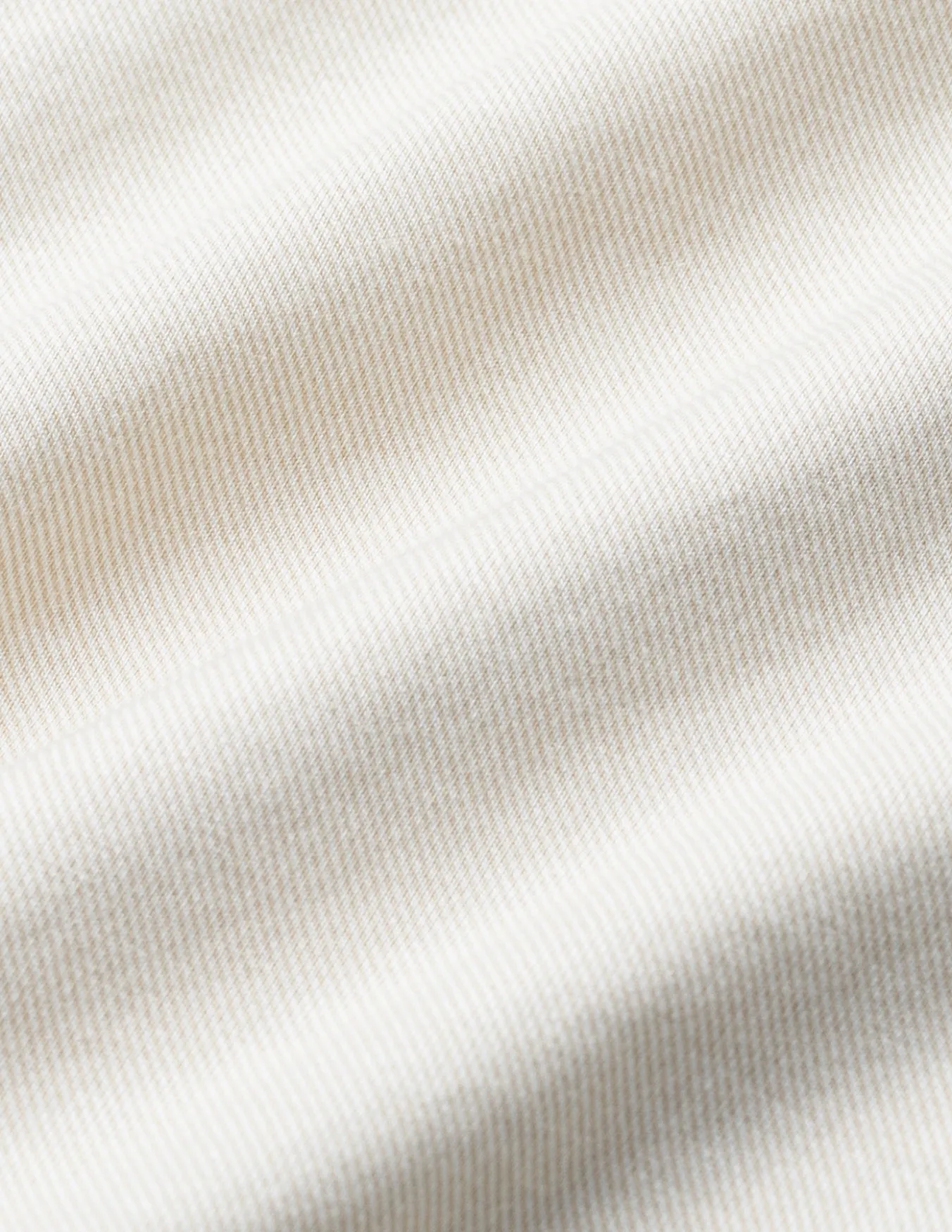 Classic Shirt Beige Twill Slim