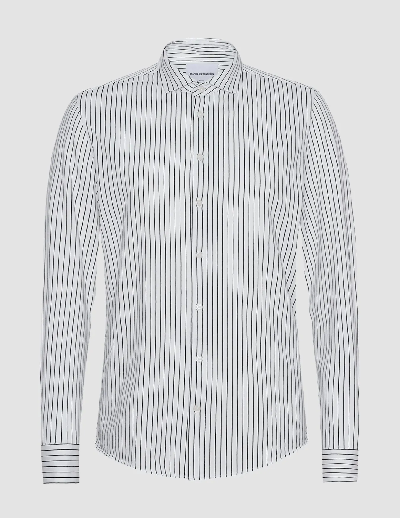 Classic Shirt Black Stripes Regular