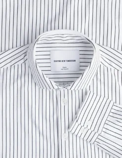 Classic Shirt Black Stripes Regular