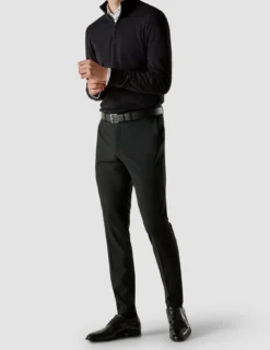 Classic Shirt Black Stripes Regular