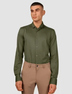 Classic Shirt Clover Green Regular