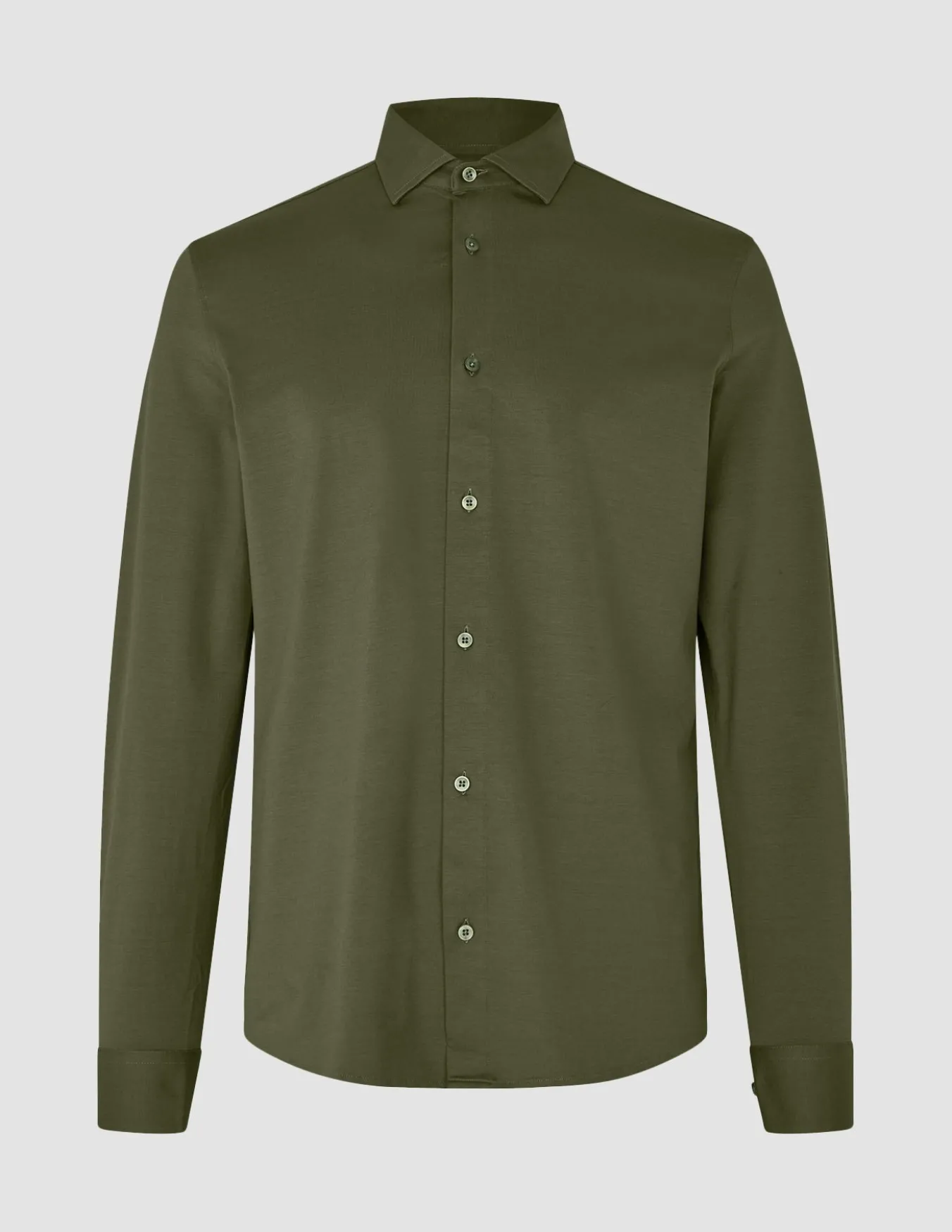 Classic Shirt Clover Green Slim