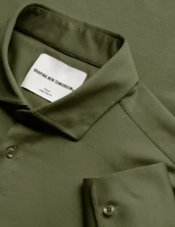 Classic Shirt Clover Green Slim