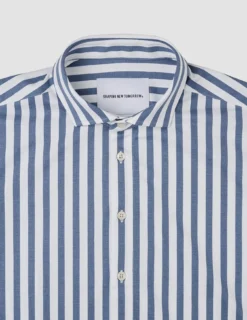 Classic Shirt Dusky Blue Stripe Regular