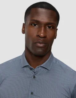 Classic Shirt Houndstooth Slim