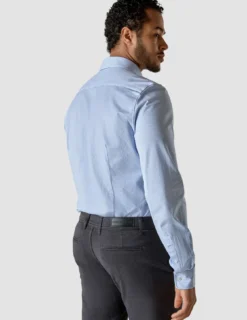 Classic Shirt Light Blue Stripes Slim