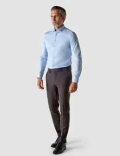 Classic Shirt Light Blue Twill Regular