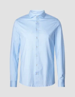 Classic Shirt Light Blue Twill Regular