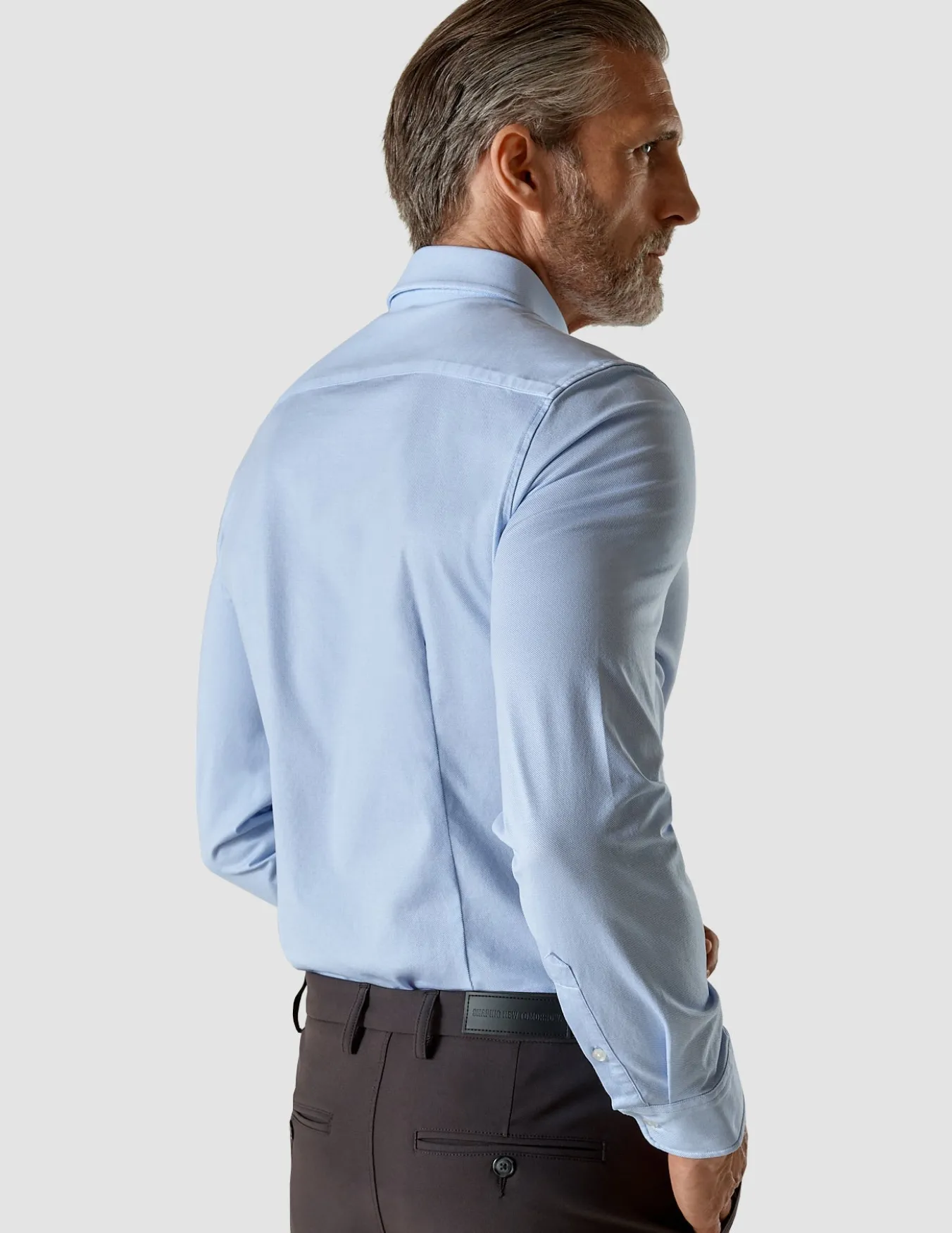 Classic Shirt Light Blue Twill Slim