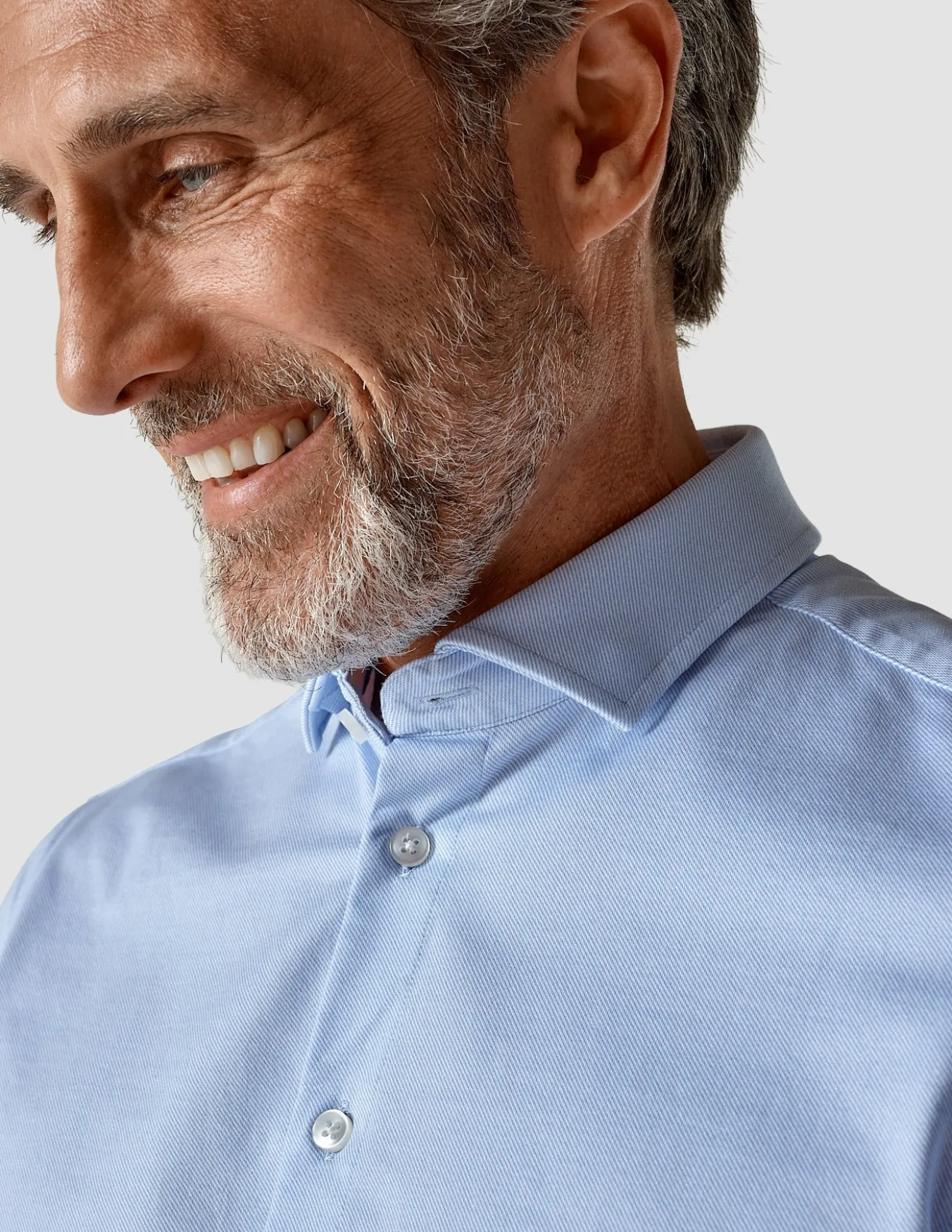 Classic Shirt Light Blue Twill Slim