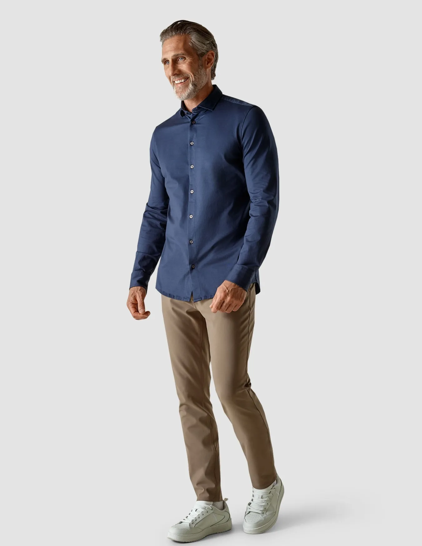Classic Shirt Navy Slim