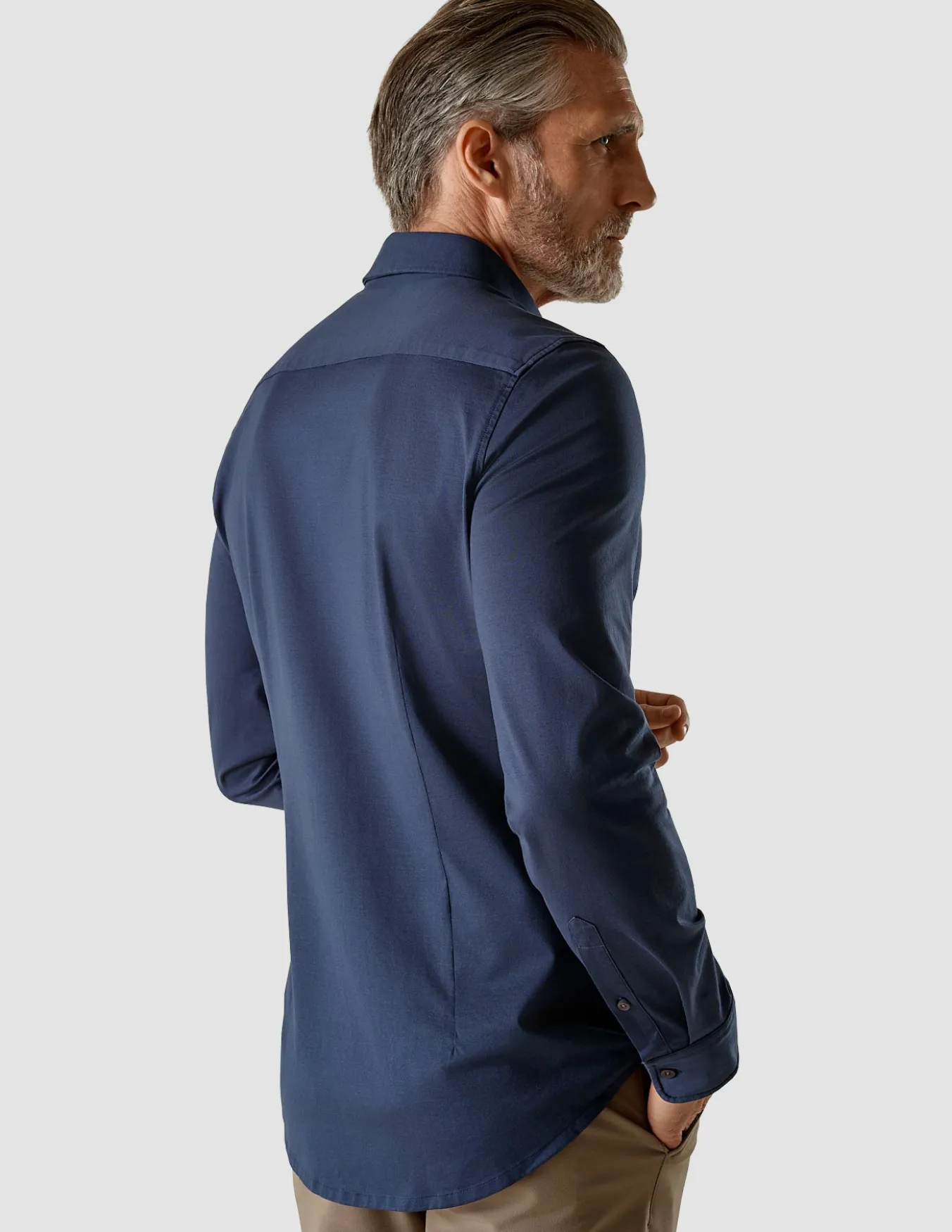 Classic Shirt Navy Slim
