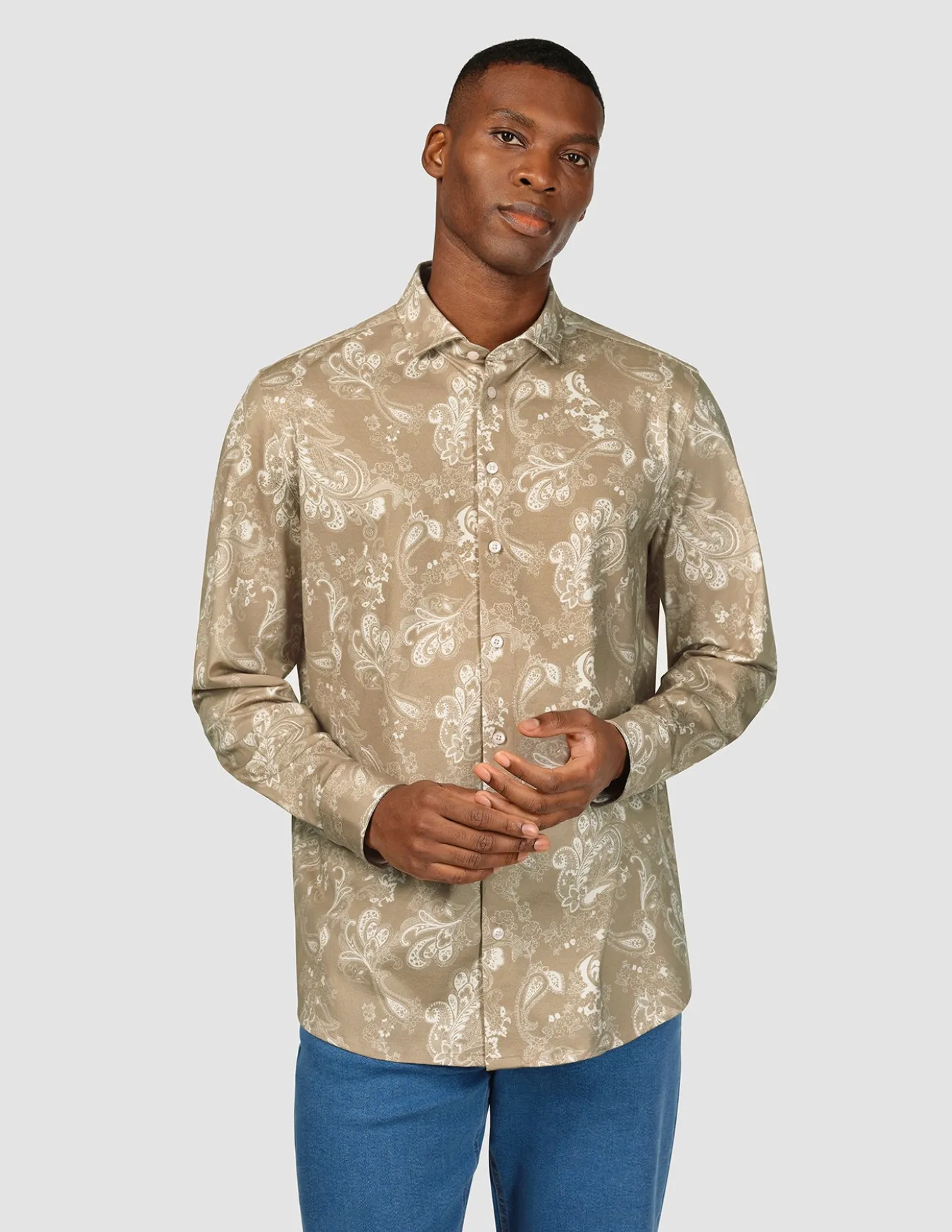 Classic Shirt Paisley Regular