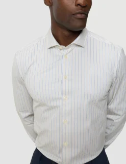 Classic Shirt Sandy Stripes Slim