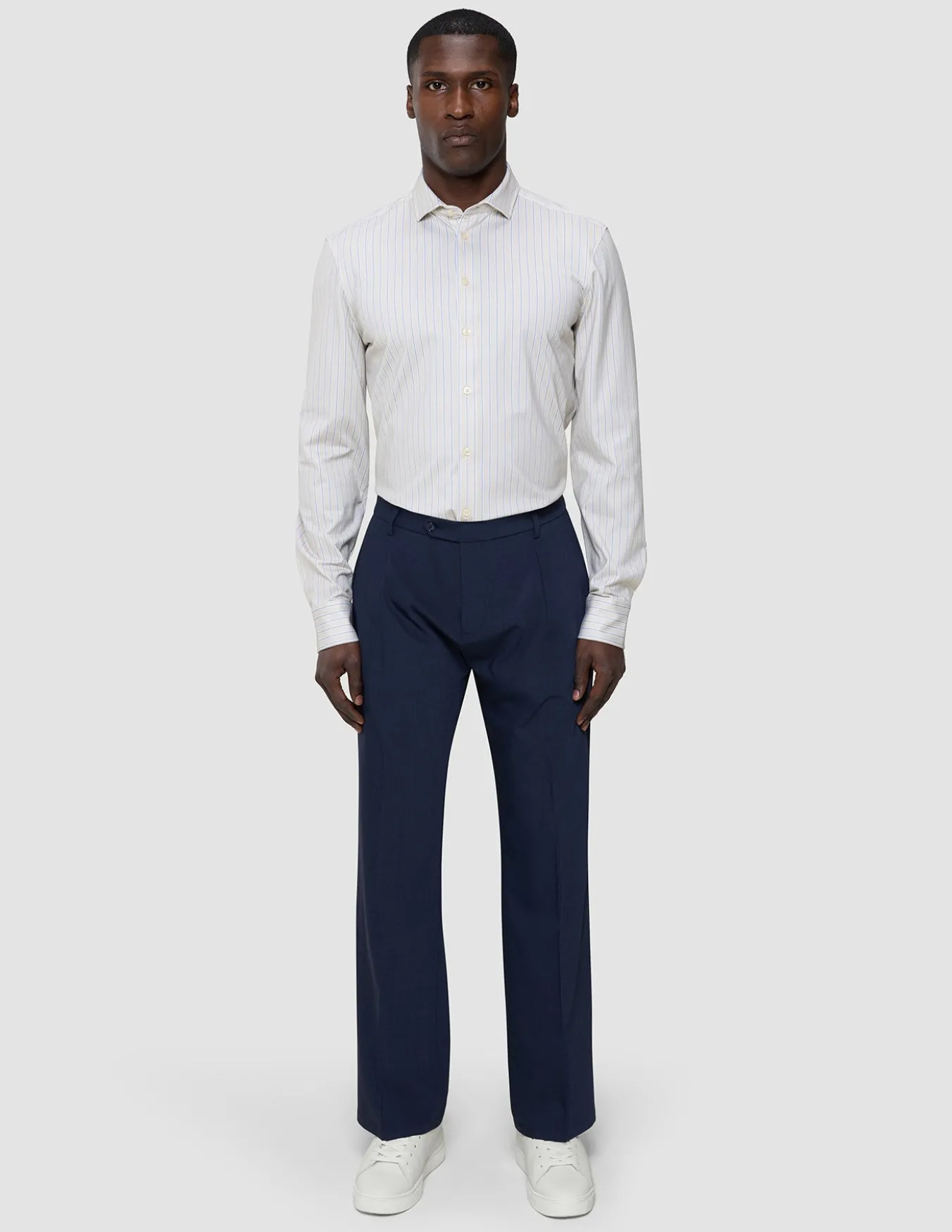 Classic Shirt Sandy Stripes Slim