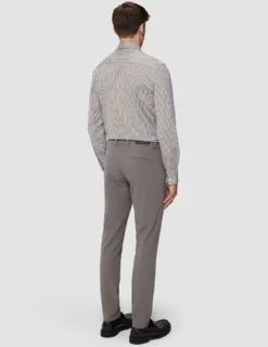 Classic Shirt Shadow Brown Stripe Slim