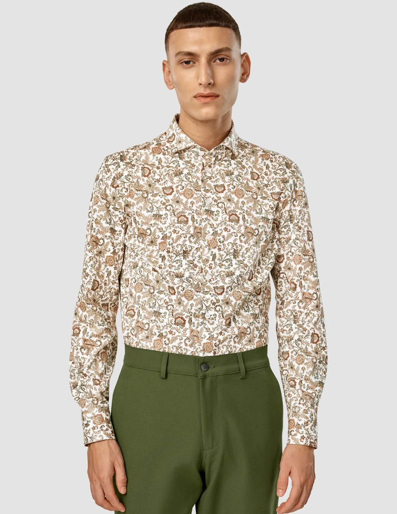 Classic Shirt Slim Copper Bloom