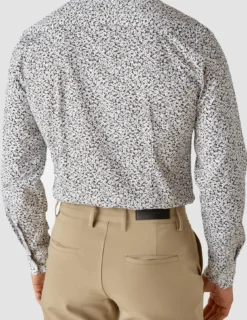 Classic Shirt Steel Flowers Slim
