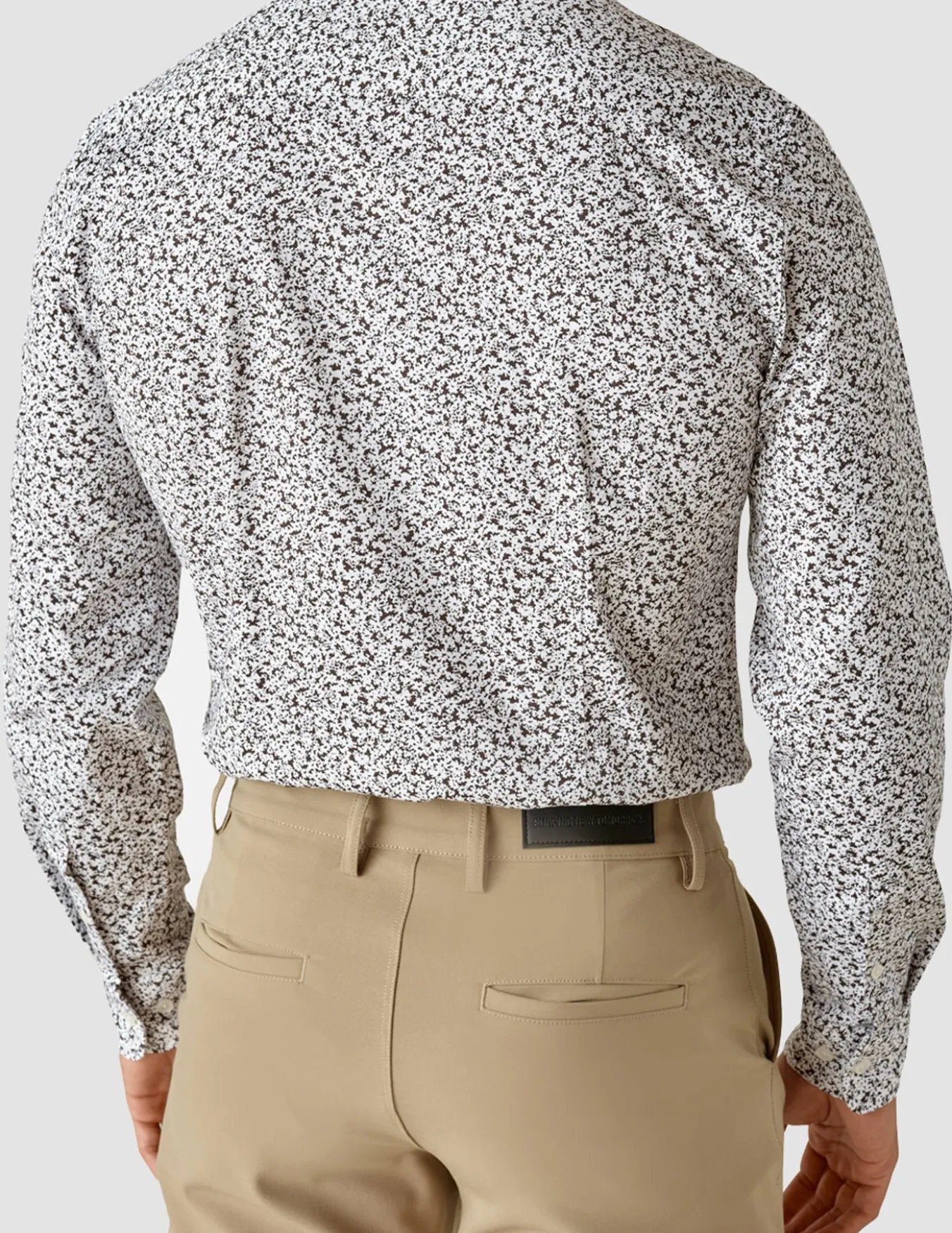 Classic Shirt Steel Flowers Slim