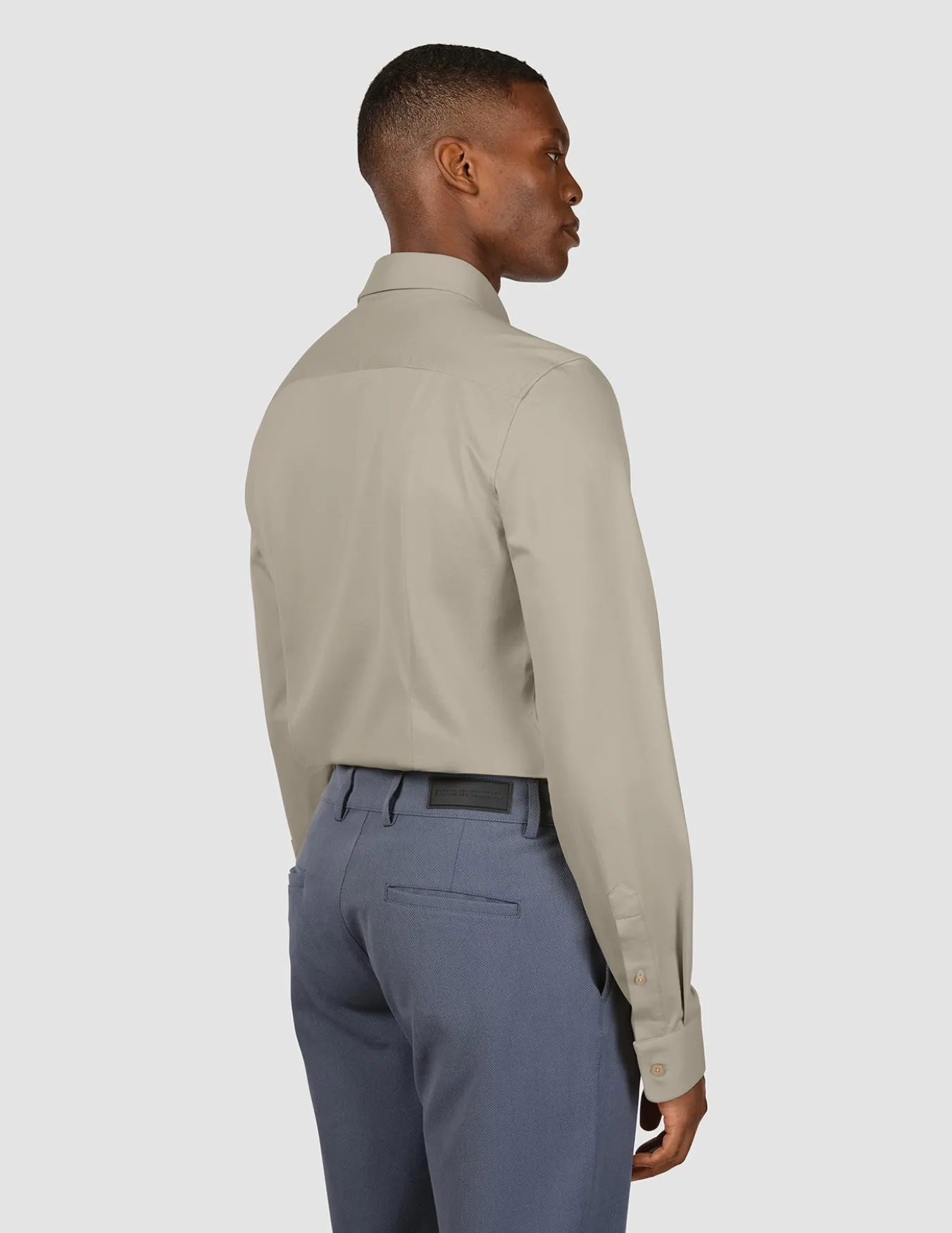 Classic Shirt Stone Beige Regular