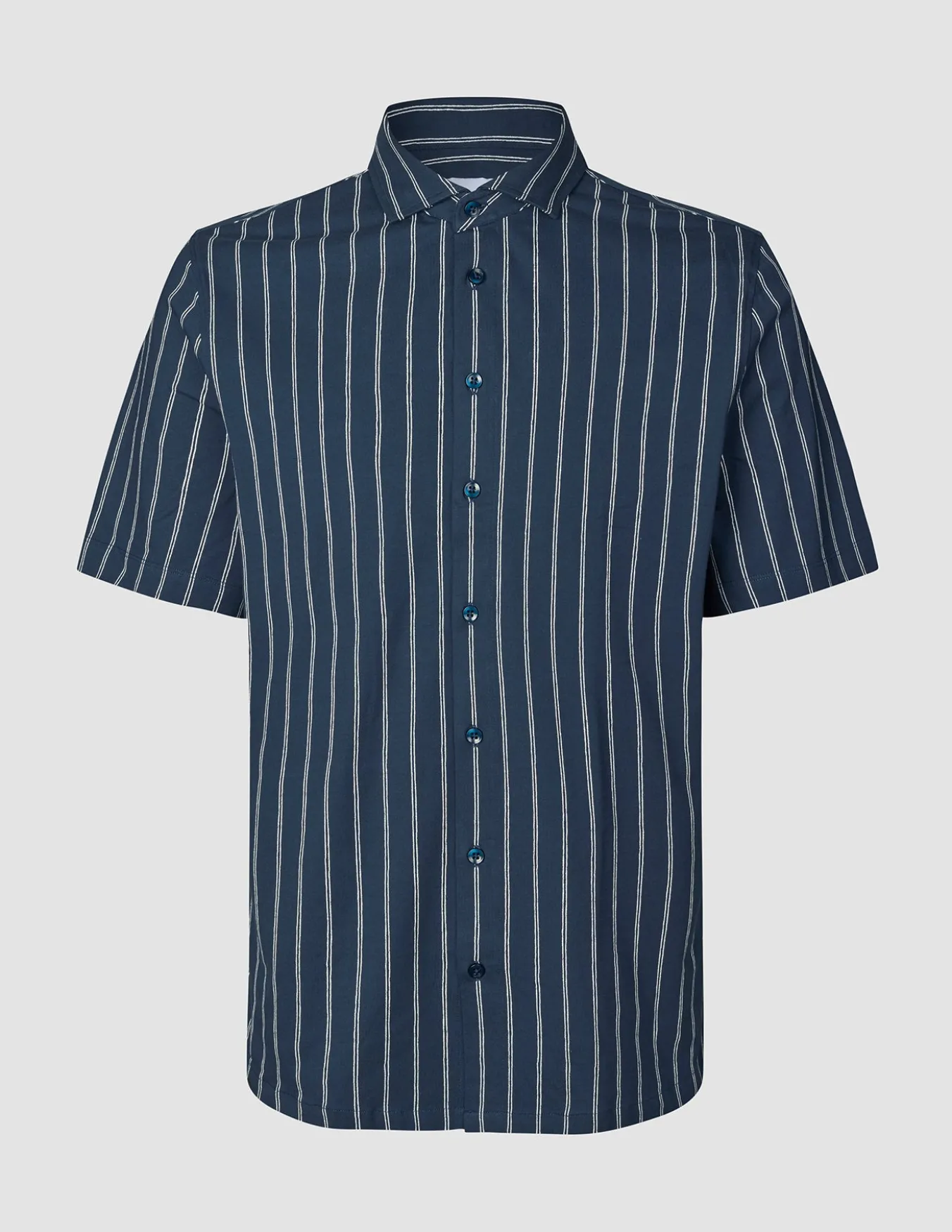 Classic Short Sleeve Shirt Deep Ocean