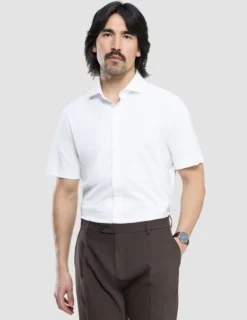 Classic Short Sleeve Shirt White