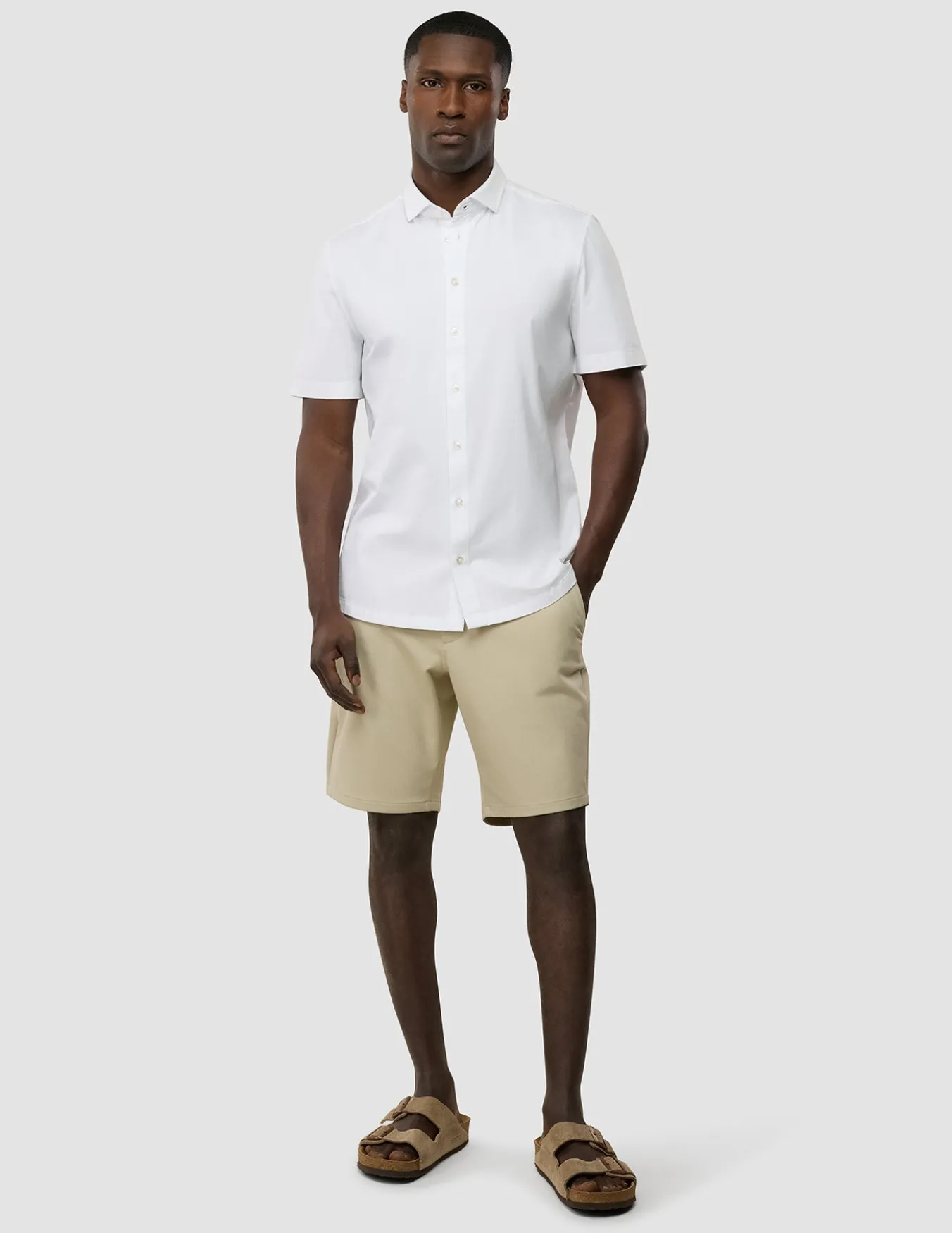 Classic Short Sleeve Shirt White