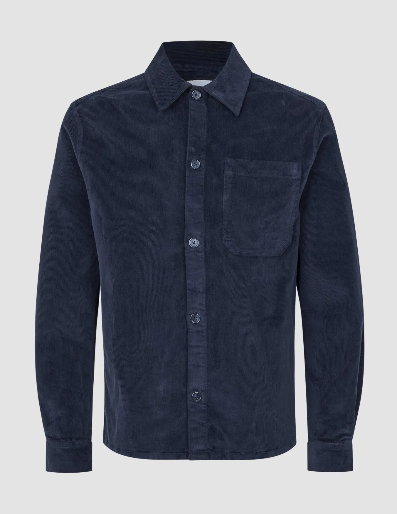 Corduroy Overshirt Dark Navy