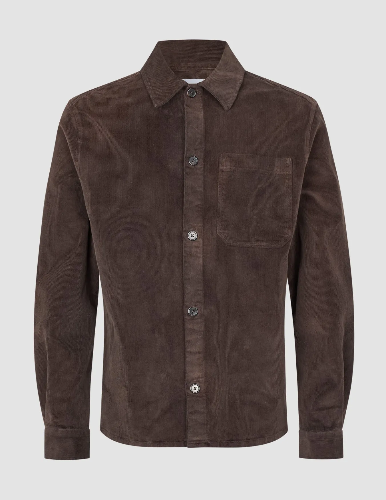 Corduroy Overshirt Espresso