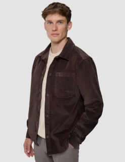 Corduroy Overshirt Espresso