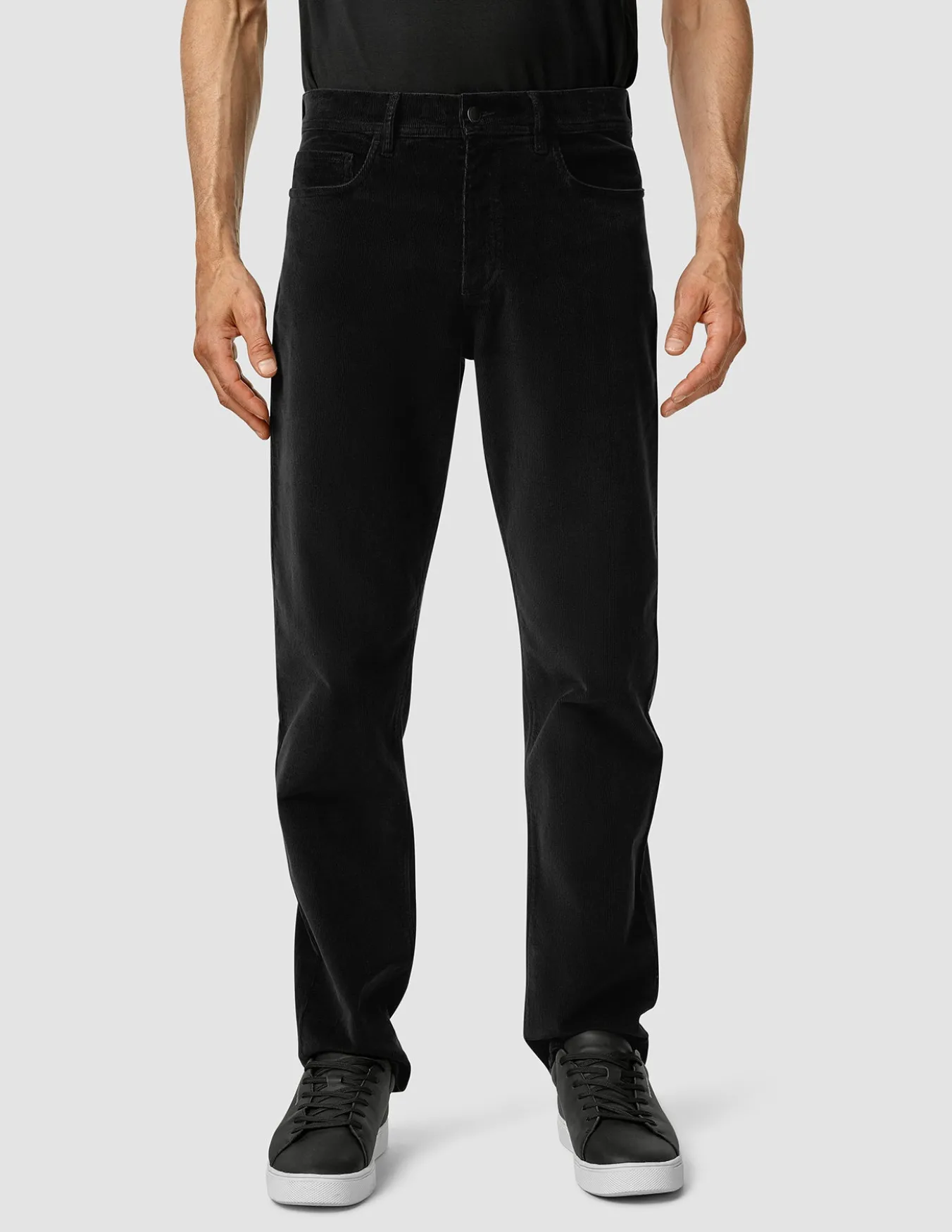 Corduroy Pants Black