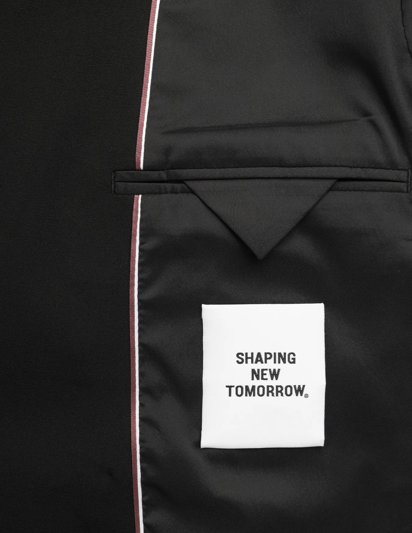 Double Breasted Essential Blazer Black
