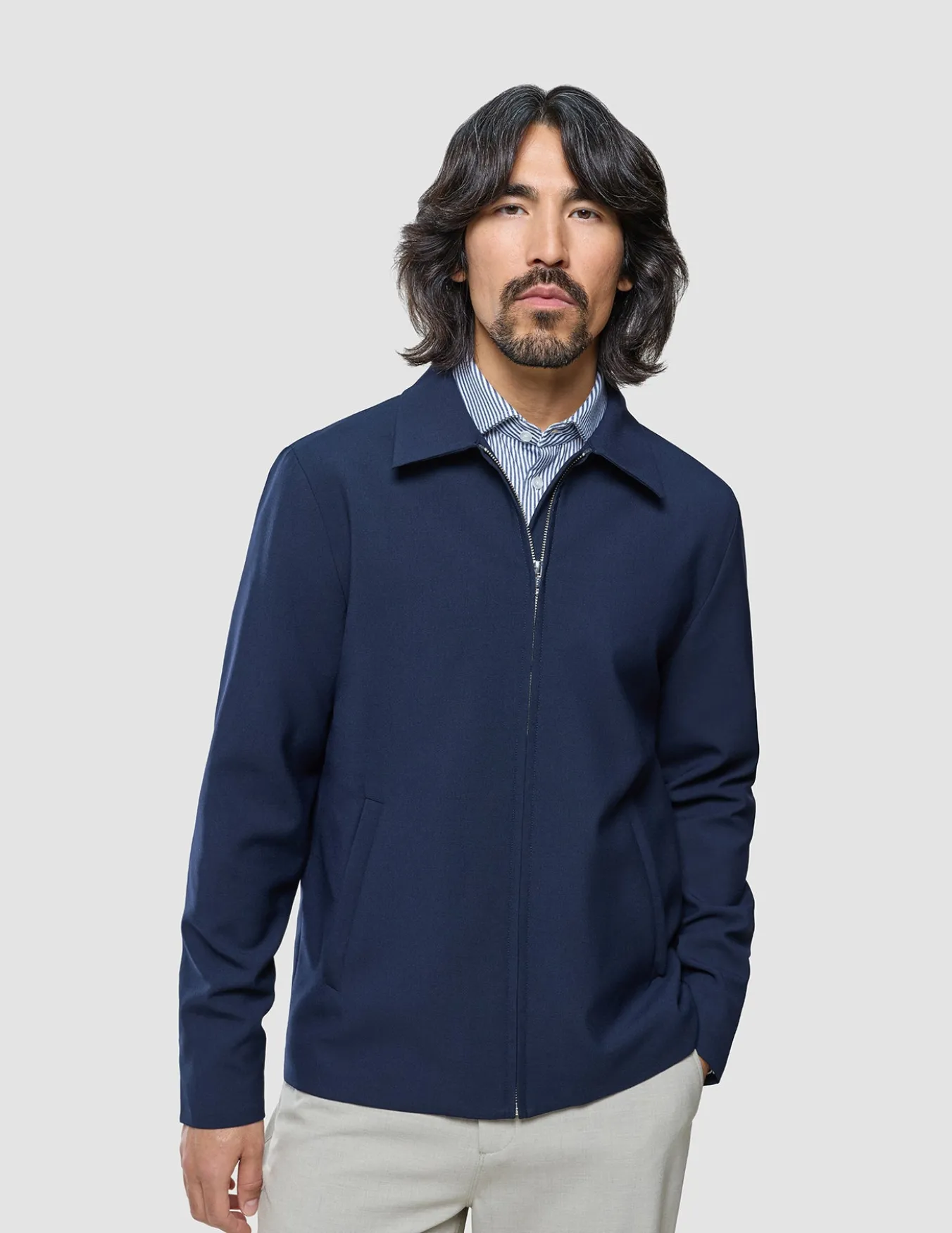 Ease Jacket Blue Nights