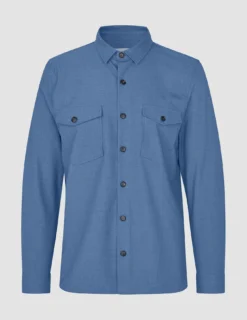 Ease Overshirt Blue Mirage